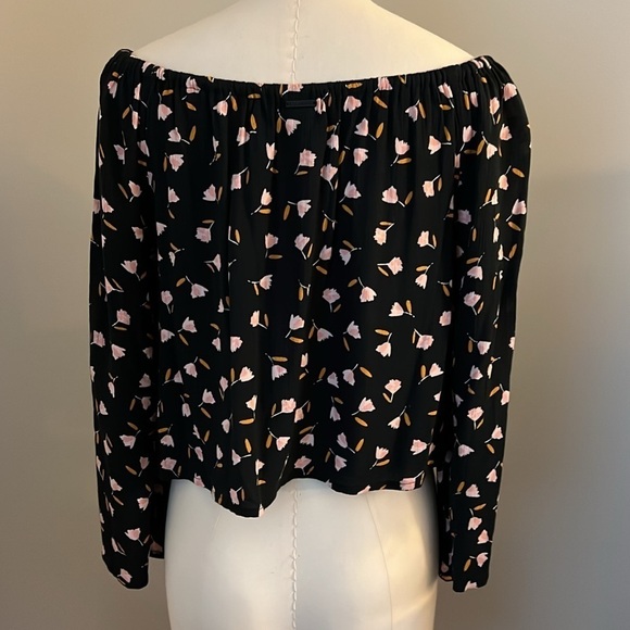 Billabong Light It Up Off the Shoulder Top Sz S - Picture 8 of 9